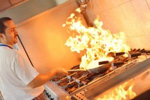 Restaurant fire
